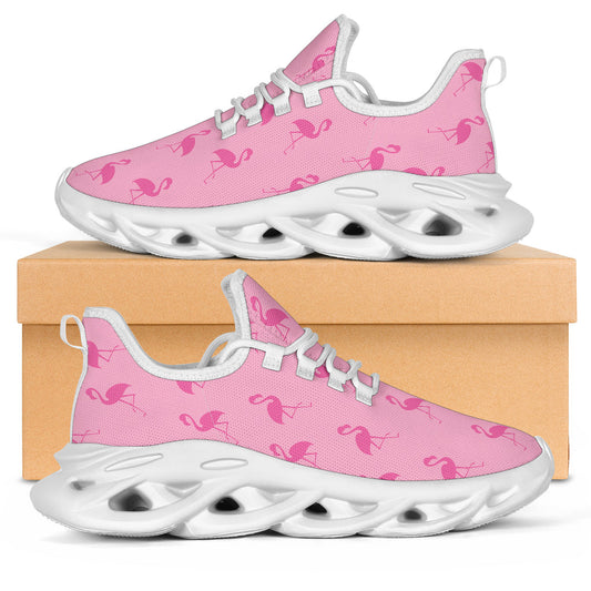 Sneakers M-Sole Rosa Semplice con Fenicottero