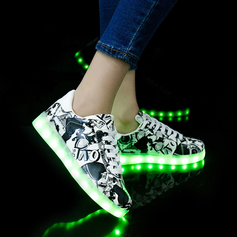 Unisex Fluorescent Lace-Up Sneakers | Breathable Candy Color Sports Shoes