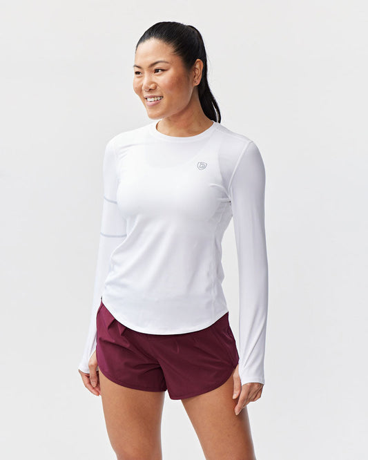Foudy Top a Maniche Lunghe da Allenamento da Donna
