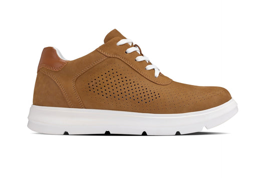 CALTO - J1583 - 6,6 cm più alto (Marrone) - Scarpe casual leggere da passeggio