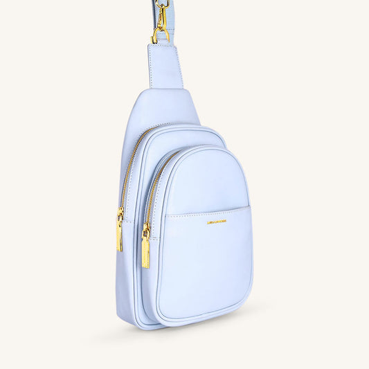 Borsetta da cintura Mira & Moss Hayley - Azzurro ghiaccio