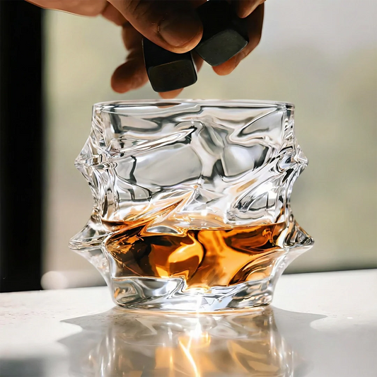 Bicchiere da whisky in cristallo giapponese Storm