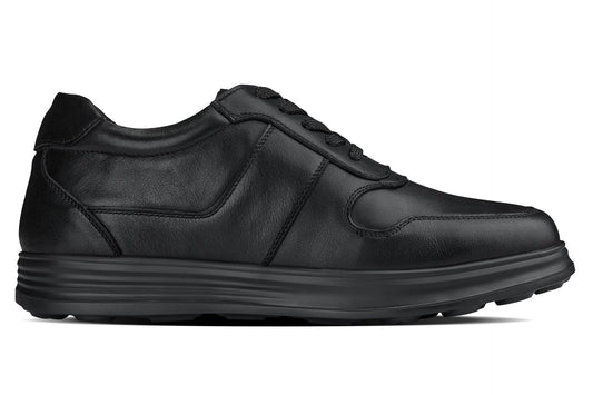 CALTO - Y7080 - 7,1 cm più alte (nero) - Sneakers leggere in pelle Nappa