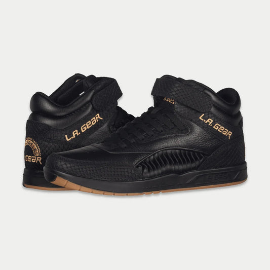 LA Gear Flame Retro Hightop da uomo | Nero