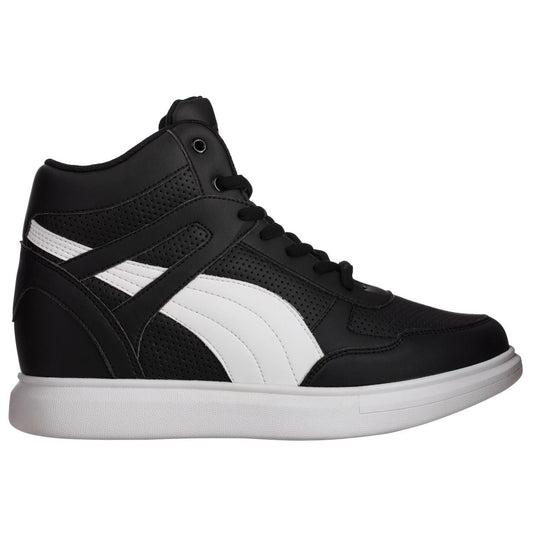 CALTO Scarpe da ginnastica alte con rialzo - 9,65 cm - H71901