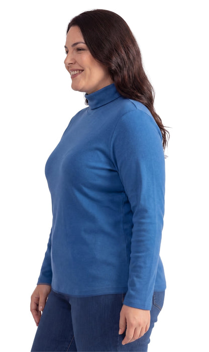 Women's Relaxed fit Long Sleeved Turtleneck Top