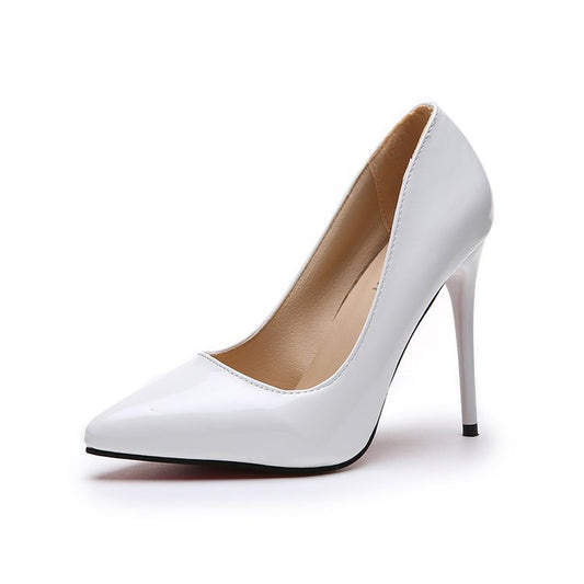 Décolleté a punta da donna | Scarpe con tacco a spillo in pelle PU