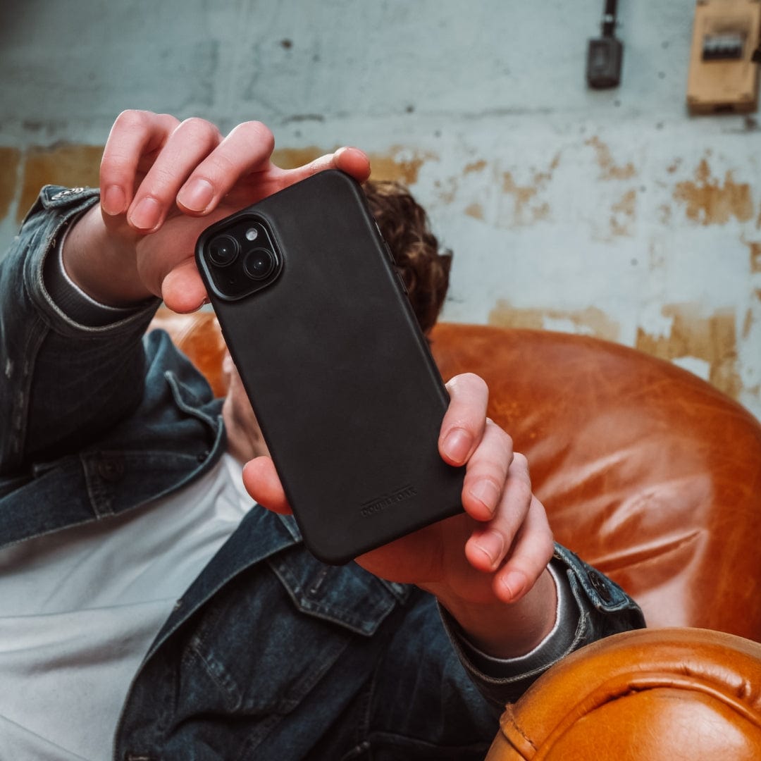 Custodia in pelle per iPhone