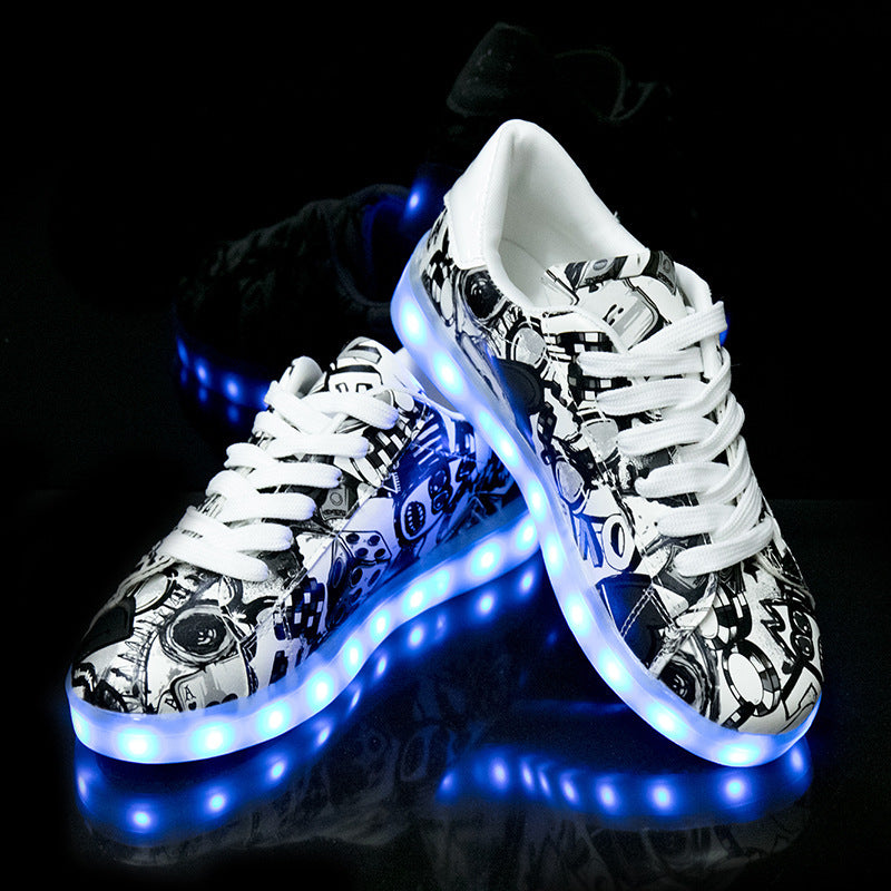 Unisex Fluorescent Lace-Up Sneakers | Breathable Candy Color Sports Shoes