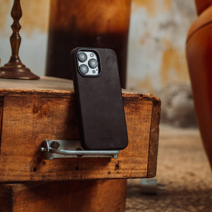 Custodia in pelle per iPhone