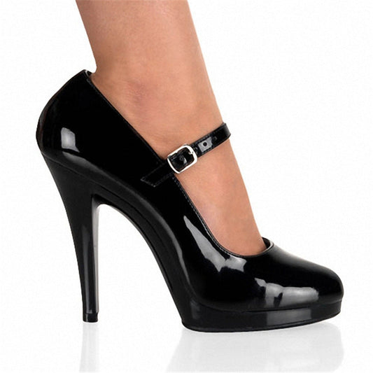 Sandali Platform Cut-Out da Donna | Tacchi Alti in PU Impermeabili a Punta Aperta