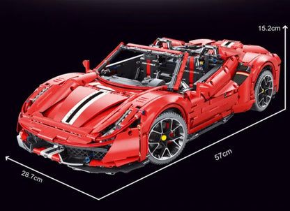 Auto sportiva - Giocattolo di costruzioni