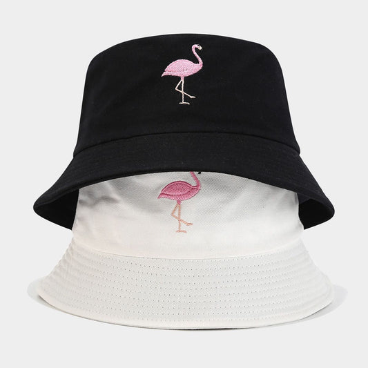 Cappelli da pescatore classici con fenicottero