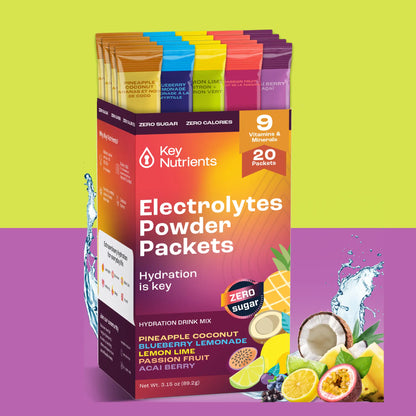 Sachets de poudre Electrolyte Recovery Plus (format voyage)