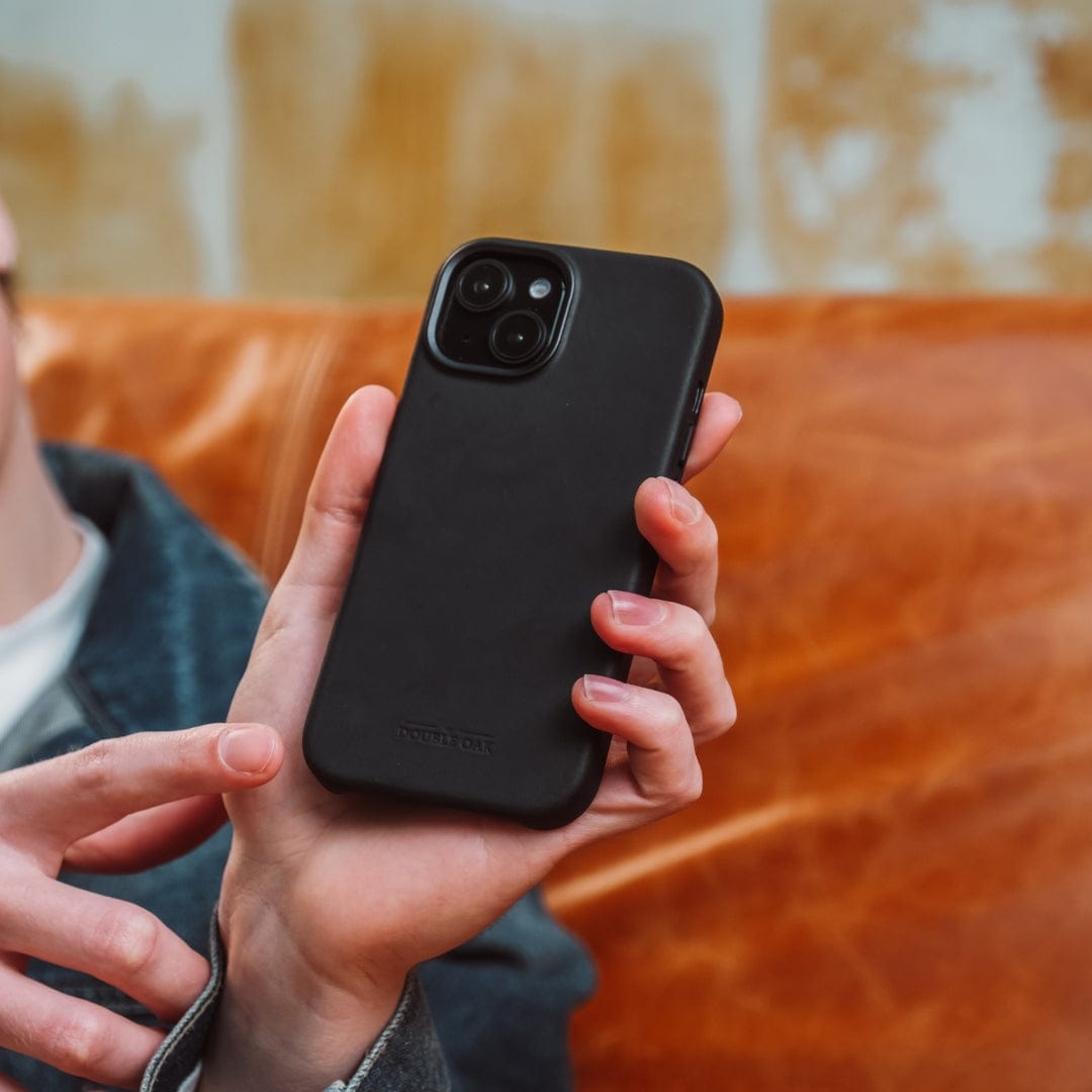 Custodia in pelle per iPhone