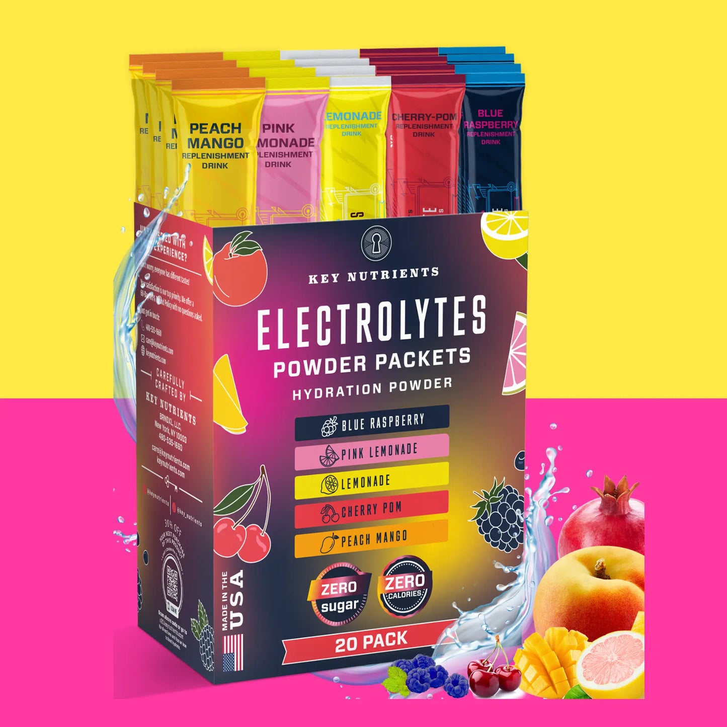 Sachets de poudre Electrolyte Recovery Plus (format voyage)