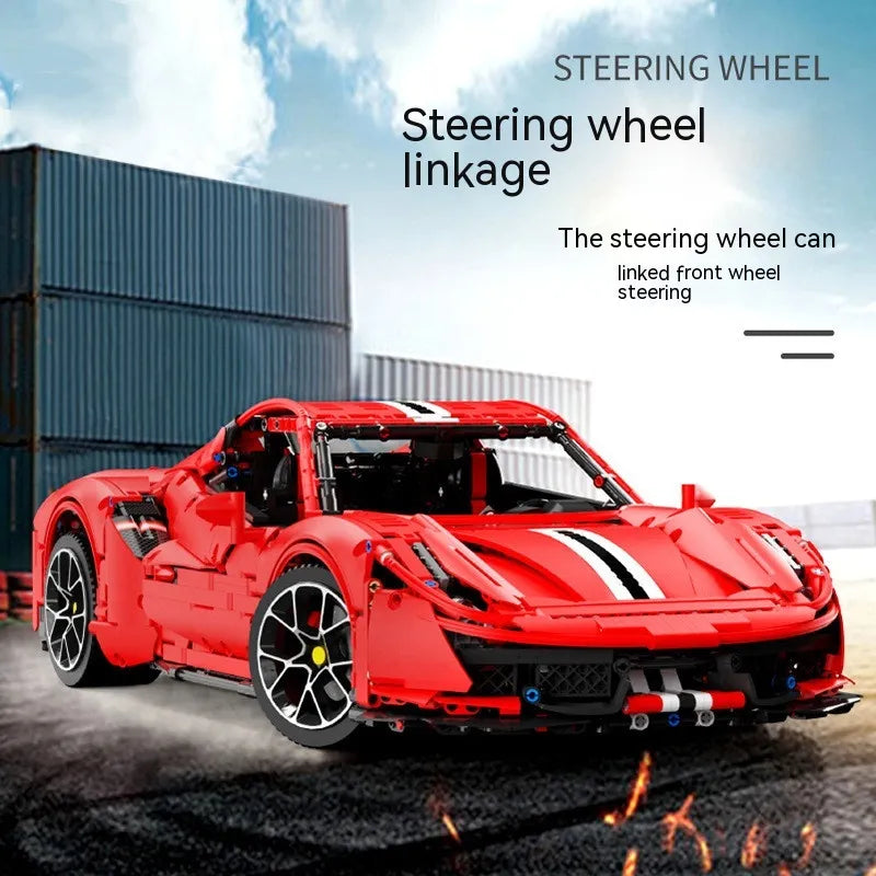 Auto sportiva - Giocattolo di costruzioni