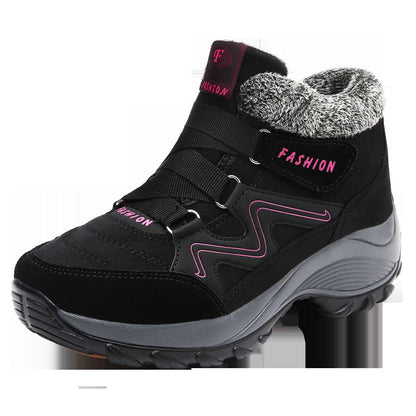 Women's Waterproof Hiking Boots | Real Leather Non-Slip Outdoor Trekking Sneakers