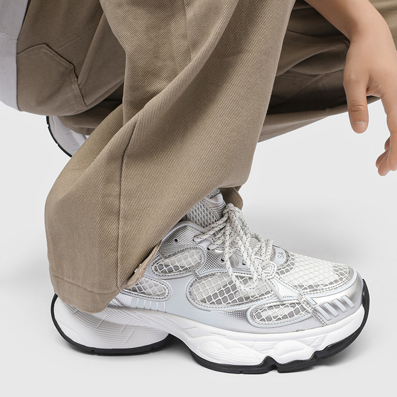 S8501 Scarpe Argento