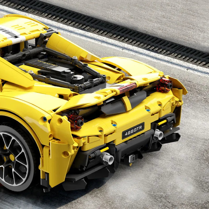 Auto sportiva - Giocattolo di costruzioni