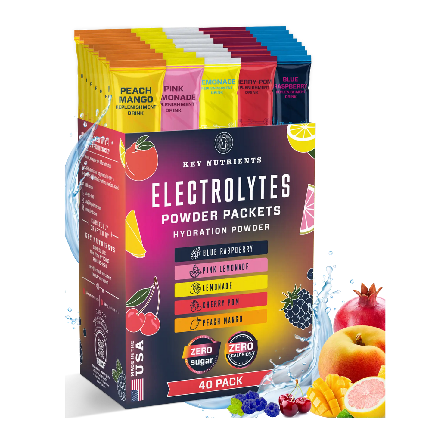Sachets de poudre Electrolyte Recovery Plus (format voyage)