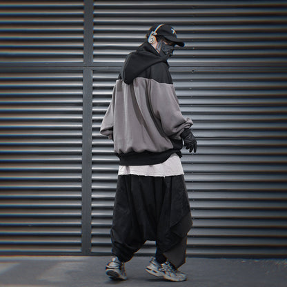Sweat à capuche noir HiH51 T-Tech