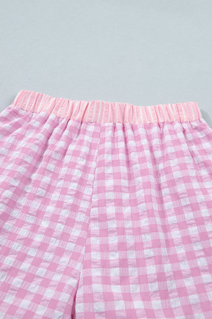 Shorts Arleth con pizzo e laccetti