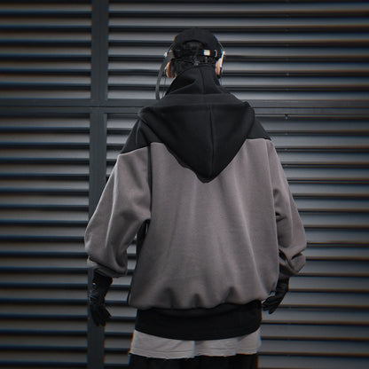 Sweat à capuche noir HiH51 T-Tech