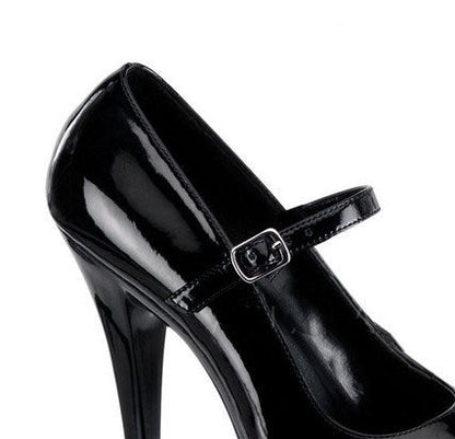 Women's Cutout Platform Sandals | Waterproof Open-Toe PU Heels