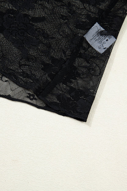 Camilla Short Sleeve Sheer Top