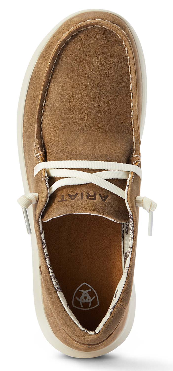Scarpe Slip-On Casual da Donna Hilo di Ariat con Lacci Senza Nodi – Comode per Tutti i Giorni
