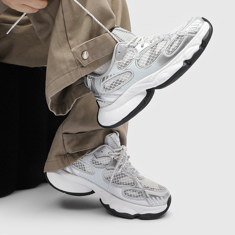 S8501 Scarpe Argento