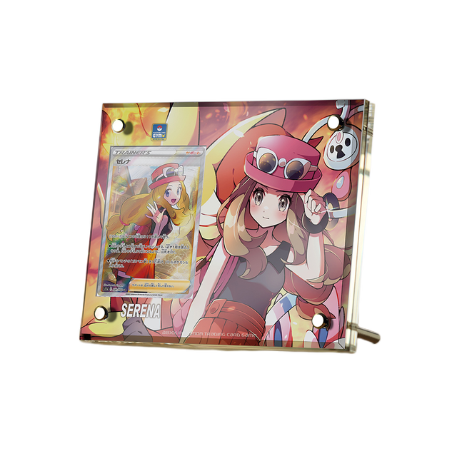 Supporto per esposizione in mattoncini per carte anime Pokémon PTCG