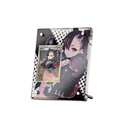 Supporto per esposizione in mattoncini per carte anime Pokémon PTCG