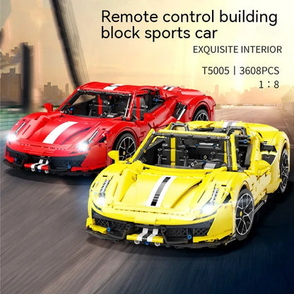 Auto sportiva - Giocattolo di costruzioni