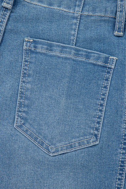Hana Wash Cuffed Barrel Jeans