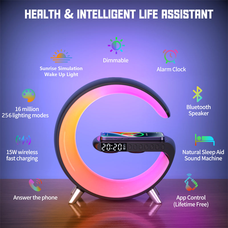 Lampada Bluetooth multifunzione