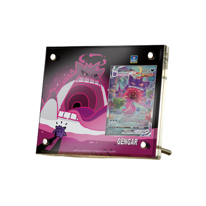 Supporto per esposizione in mattoncini per carte anime Pokémon PTCG
