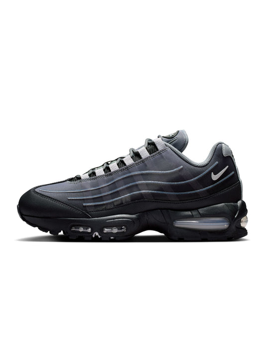Nike Uomo Air Max 95 Tech - Nero/Grigio Lupo