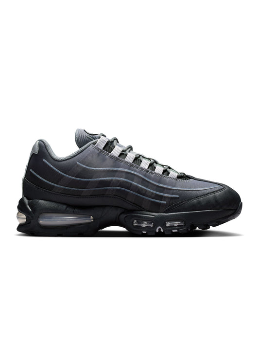 Nike Uomo Air Max 95 Tech - Nero/Grigio Lupo