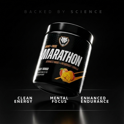 Polvere pre-allenamento per la maratona — Integratore per resistenza ed energia | 6AM Run