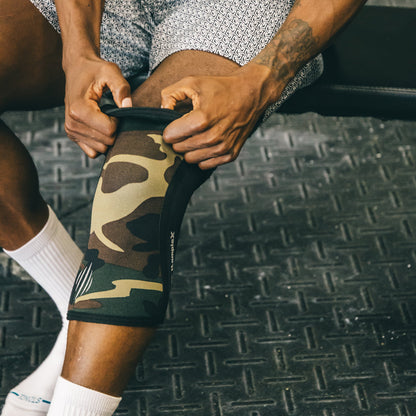 Bear KompleX Ginocchiere a Compressione - Camo