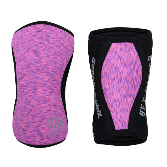 Manicotti per ginocchia Bear KompleX - Rosa Heather