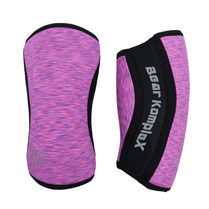 Manicotti per ginocchia Bear KompleX - Rosa Heather