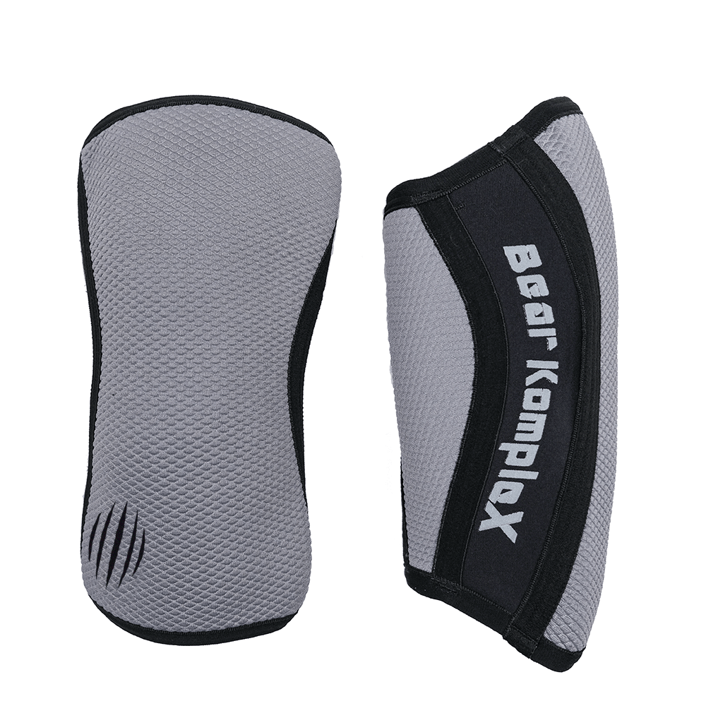 Ginocchiere Bear KompleX - Pelle di squalo grigia
