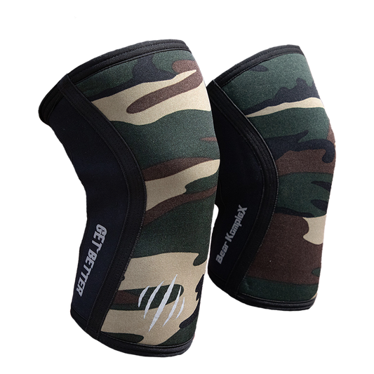 Bear KompleX Ginocchiere a Compressione - Camo