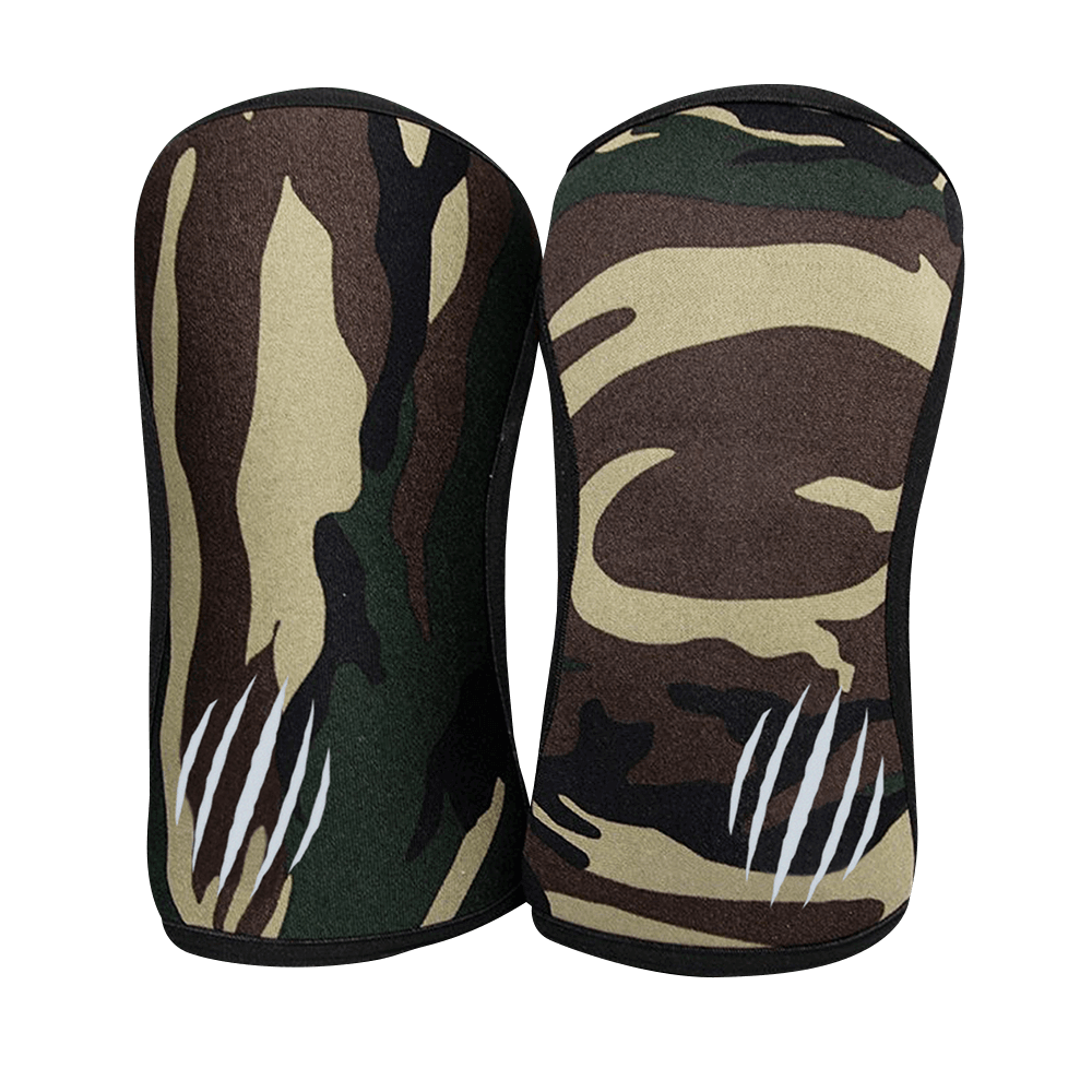 Bear KompleX Ginocchiere a Compressione - Camo
