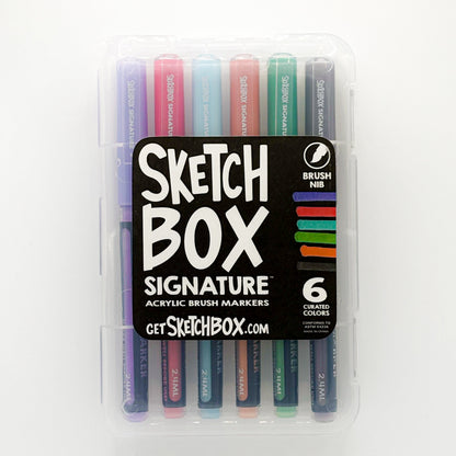 Set di 6 Pennarelli SketchBox Signature