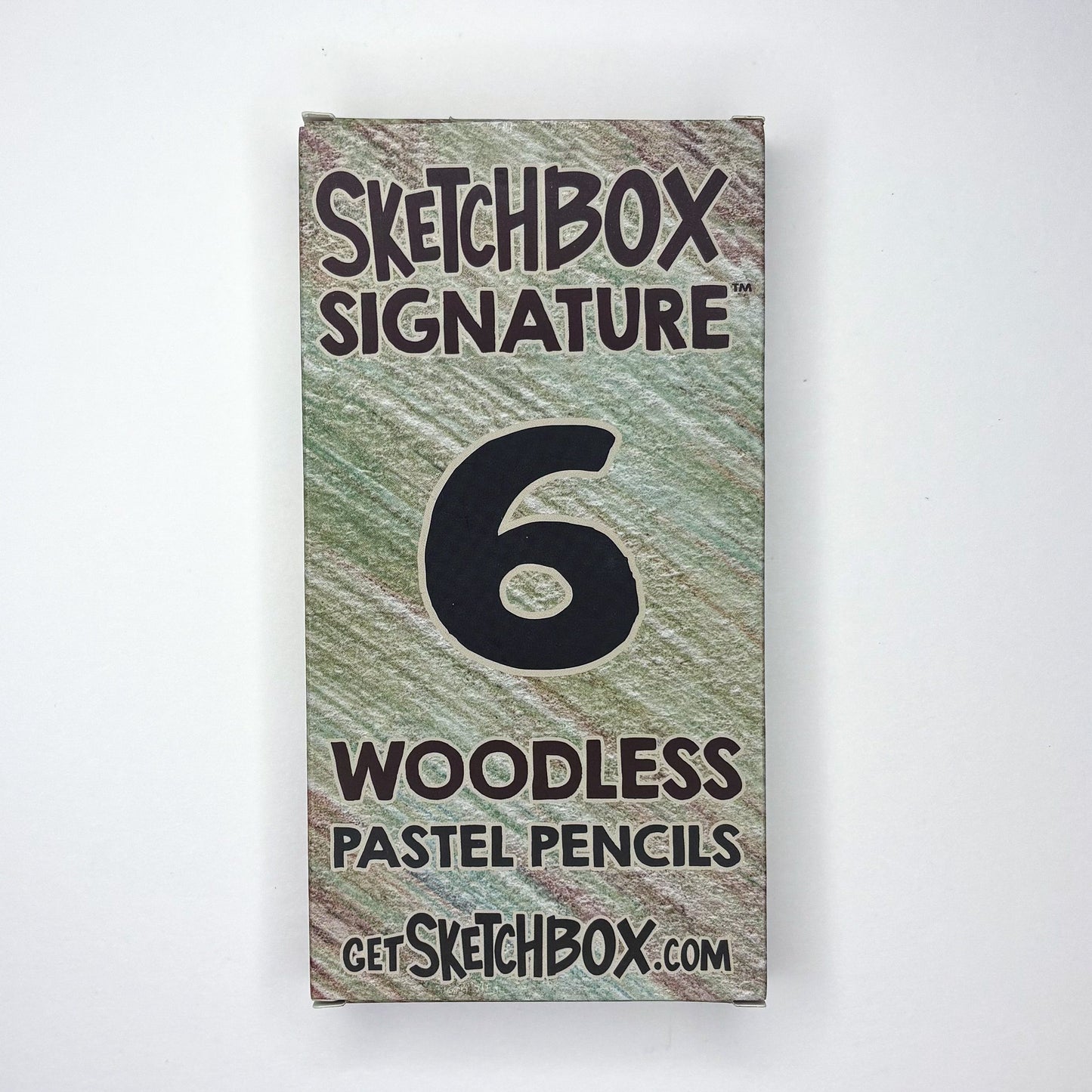 SketchBox Signature Woodless Pastel Pencil 6 Set