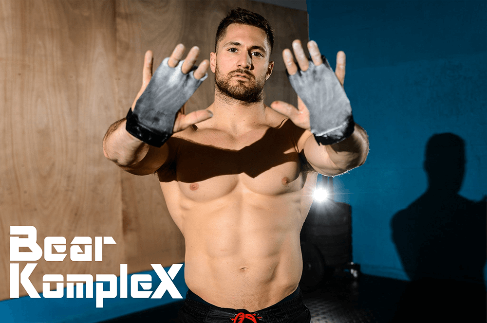 Maniglie per le mani Bear Komplex Carbon Comp a 3 fori